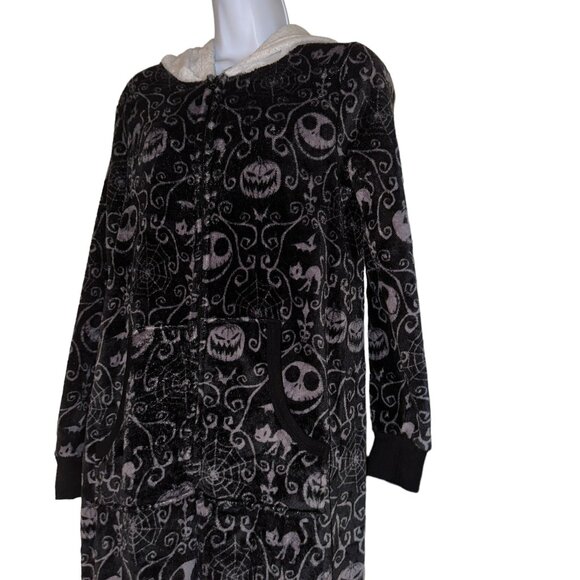 Disney Nightmare Before Christmas Jack Skellington Pajamas Womens M 8 10 Costume - Picture 4 of 10